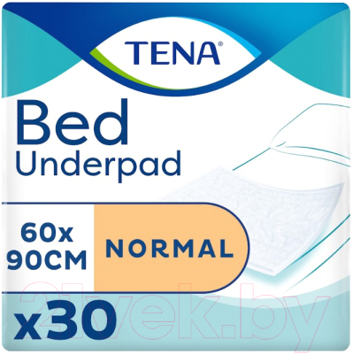 Набор пеленок одноразовых впитывающих Tena Bed Normal 60x90 (30шт)
