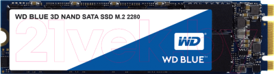 SSD диск Western Digital Blue 3D NAND 1TB (WDS100T2B0B)