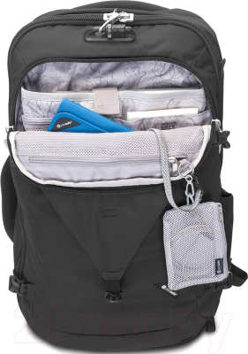 Рюкзак-чемодан Pacsafe Venturesafe Exp45 / 60321100 (черный)