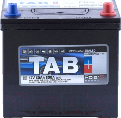 Автомобильный аккумулятор TAB Polar S Asia 60 JR / 246860 (60 А/ч)