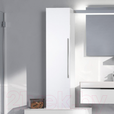 Шкаф-пенал для ванной Keramag iCon 840150000 (белый глянец)