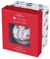 

Шар новогодний Portmeirion, Wrendale Designs Christmas Осел / WNQE79011-XG
