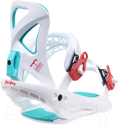 Крепления для сноуборда Prime Snowboards Fun-F1 / 0002639 (S/35-38, белый)