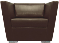 Кресло мягкое Brioli Болдер (L13/коричневый) - 