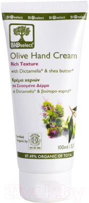 

Крем для рук BIOselect, Olive Hand Cream Rich Texture