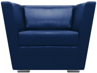 Кресло мягкое Brioli Болдер (L18/синий) - 