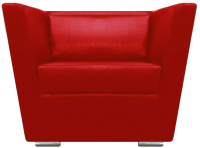 Кресло мягкое Brioli Болдер (L19/красный) - 