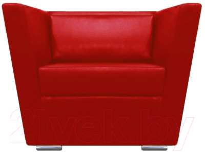 Кресло мягкое Brioli Болдер (L19/красный)