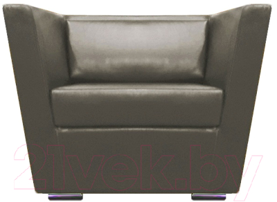 Кресло мягкое Brioli Болдер (L21/серый)
