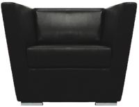Кресло мягкое Brioli Болдер (L22/черный) - 