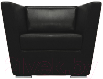 Кресло мягкое Brioli Болдер (L22/черный)