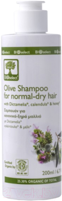 Шампунь для волос BIOselect Olive Shampoo for Normal-Fly Hair (200мл)