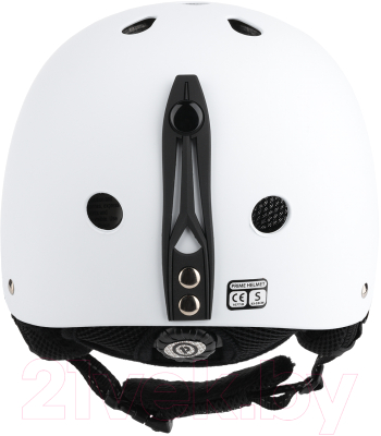 Шлем горнолыжный Prime Snowboards Fun F1 / 0001813 (р-р 56-59, белый)