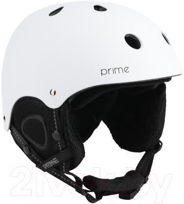 Шлем горнолыжный Prime Snowboards Fun F1 / 0001814 (р-р 53-55, белый)