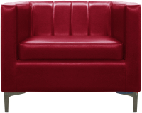 Кресло мягкое Brioli Бруно (L16/вишневый) - 