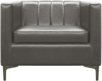 Кресло мягкое Brioli Бруно (L21/серый) - 
