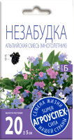 Семена цветов Агро успех Незабудка Альпийская смесь (0.1г) - 