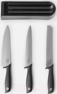 Набор ножей Brabantia Tasty+ / 123023 (темно-серый)
