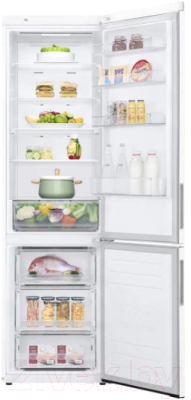 Холодильник с морозильником LG DoorCooling+ GA-B509CQSL