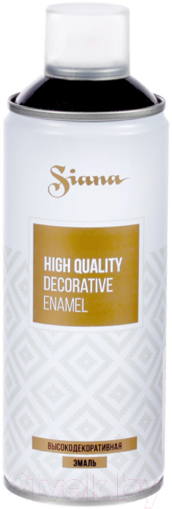 Эмаль Siana High Quality (520мл, графит)