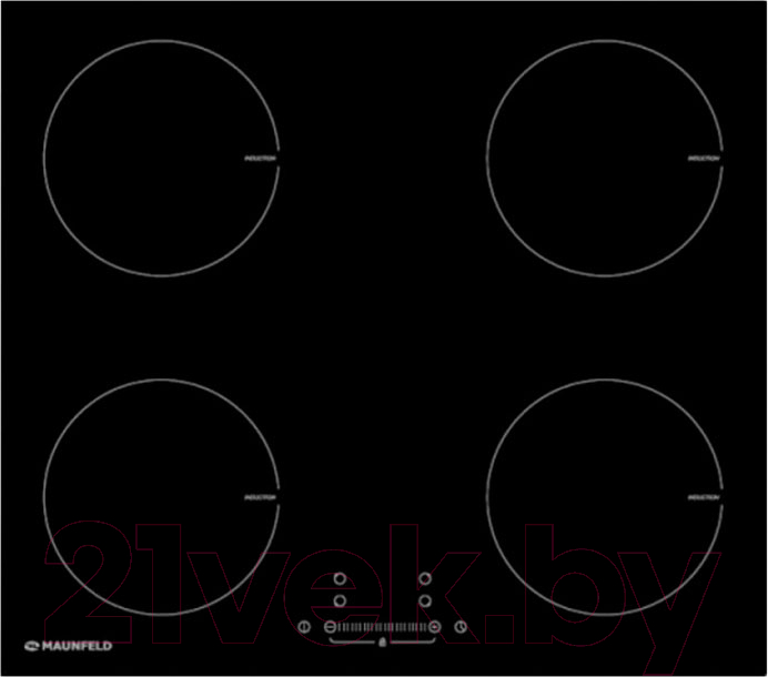 Индукционная варочная панель Maunfeld EVI.594ST-BK
