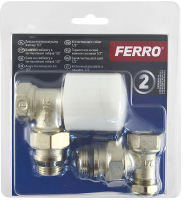 

Комплект кранов для инженерного подключения Ferro, ZTB02