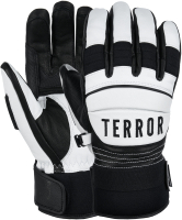 Варежки лыжные Terror Snow Race Gloves / 0002508 (L, белый) - 