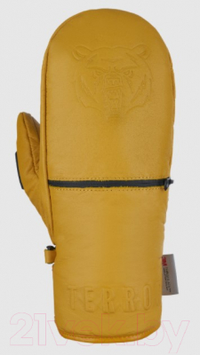 Варежки лыжные Terror Snow Leather Mitten / 000250 (L, Brown)