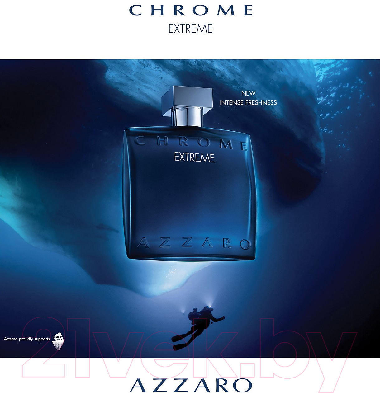 Парфюмерная вода Azzaro Chrome Extreme for Men