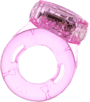 Виброкольцо ToyFa 818034-3 (розовый) - 