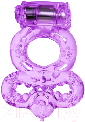 Виброкольцо ToyFa 818037-4 (фиолетовый)
