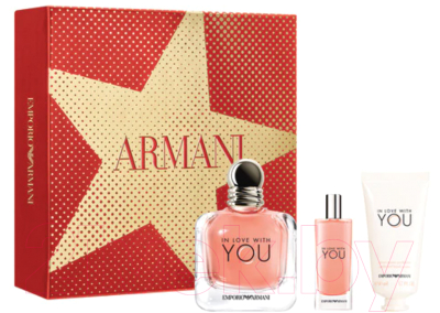 

Парфюмерный набор Giorgio Armani, Giorgio Armani Emporio In Love With You жен Парф вода+Крем д/рук