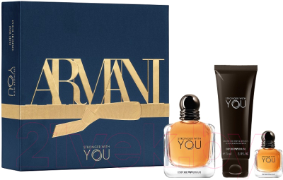 

Парфюмерный набор Giorgio Armani, Giorgio Armani Emporio Stronger With You муж Туал вода+Гель д/д