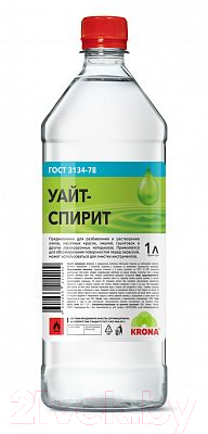 Растворитель KRONA Уайт-спирит ГОСТ (1л)