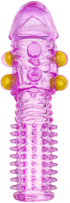 Насадка на пенис ToyFa 818028-4 (фиолетовый)