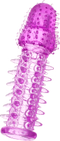 Насадка на пенис ToyFa 888005-4 (фиолетовый) - 