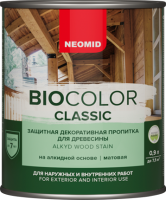 Защитно-декоративный состав Neomid Bio Color Classic (900мл, бесцветный) - 