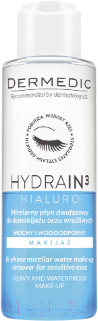 Мицеллярная вода Dermedic Hydrain3 Hialuro двухфазная (115мл)