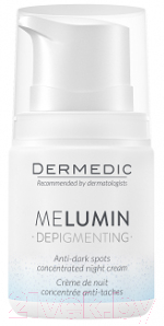 

Крем для лица Dermedic, Melumin ночной концентрат против пигментных пятен