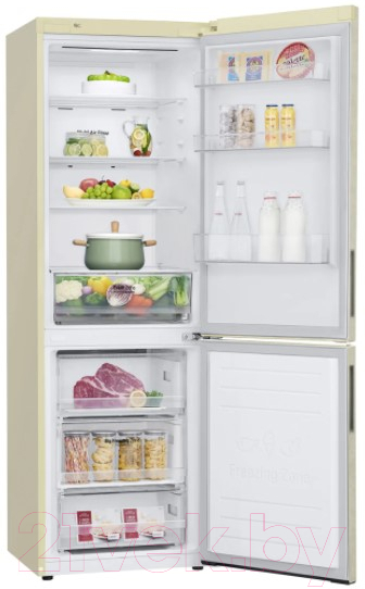 Холодильник с морозильником LG DoorCooling+ GA-B459CEWL — фото 6