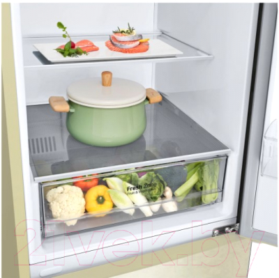 Изображение товара Холодильник с морозильником LG DoorCooling+ GA-B459CEWL