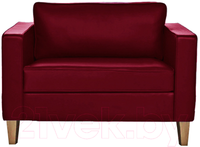Кресло мягкое Brioli Вернер (L16/вишневый)