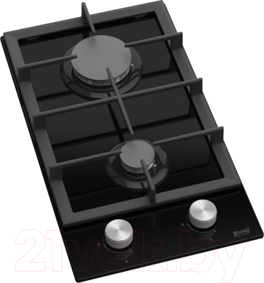 Газовая варочная панель ZORG Domino BL (черный)
