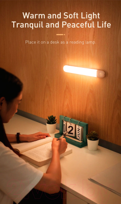 Изображение товара Светильник линейный Baseus DGSUN-YB02 (белый)