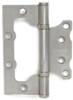 Петля дверная Apecs 100x75x2.5-B2-Steel (матовый никель) - 