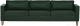 Диван Brioli Вернер трехместный (L15/зеленый) - 