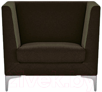 Кресло мягкое Brioli Виг (J5/коричневый)