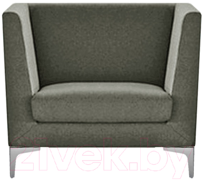 Кресло мягкое Brioli Виг (J20/серый)