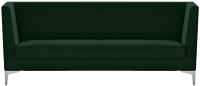 Диван Brioli Виг трехместный (J8/темно-зеленый) - 