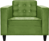 Кресло мягкое Brioli Вилли (B26/зеленый) - 